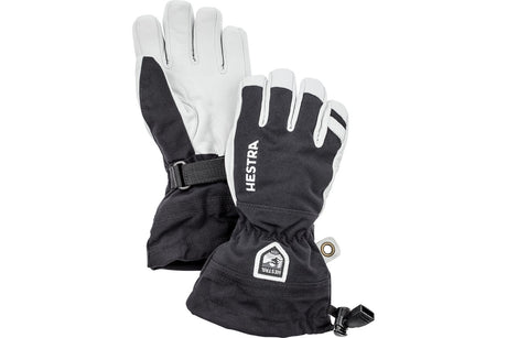 Hestra army leather heli ski jr 5 finger