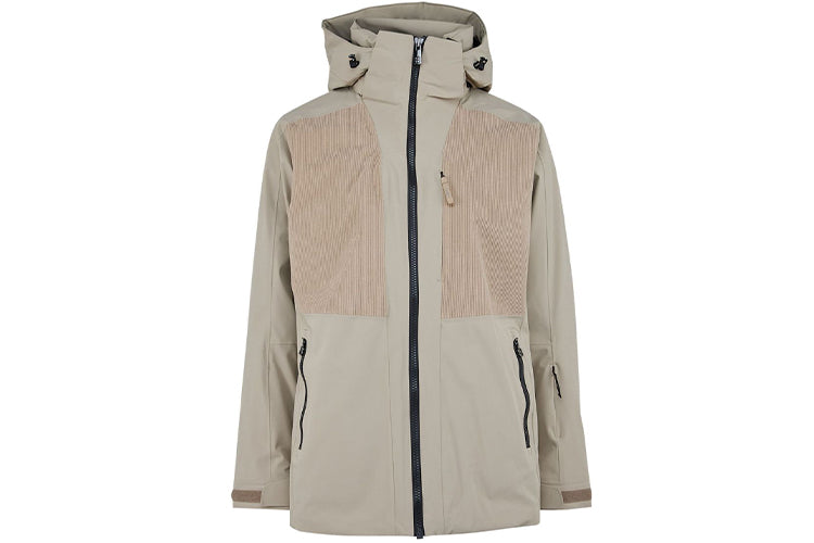 8848 Altitude Andrew Cord Ski Jacket Lt Beige