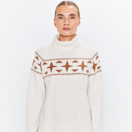 8848 Altitude Sage Wool Rollneck Sweat