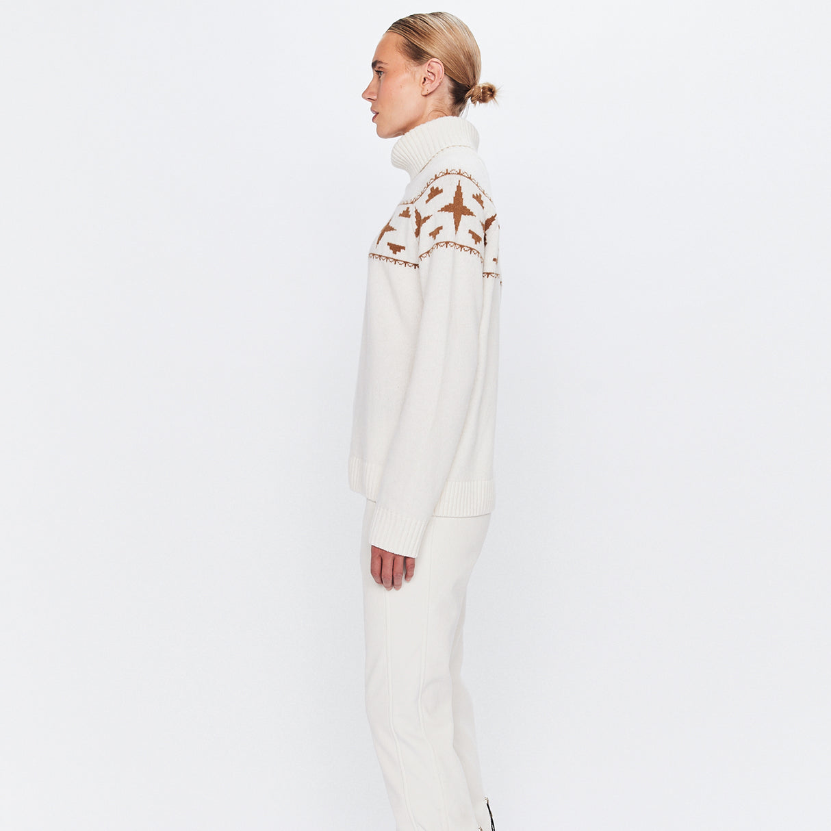 8848 Altitude Sage Wool Rollneck Sweat