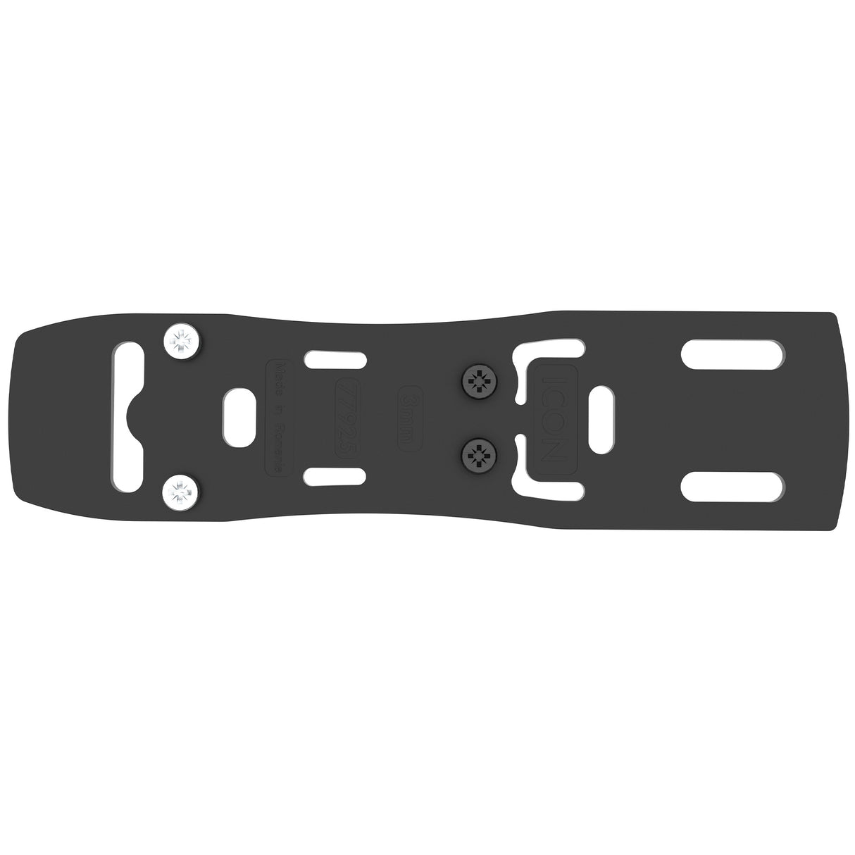 Atomic 1x2 Distance Plate Rear ICON 10/12/16 3mm