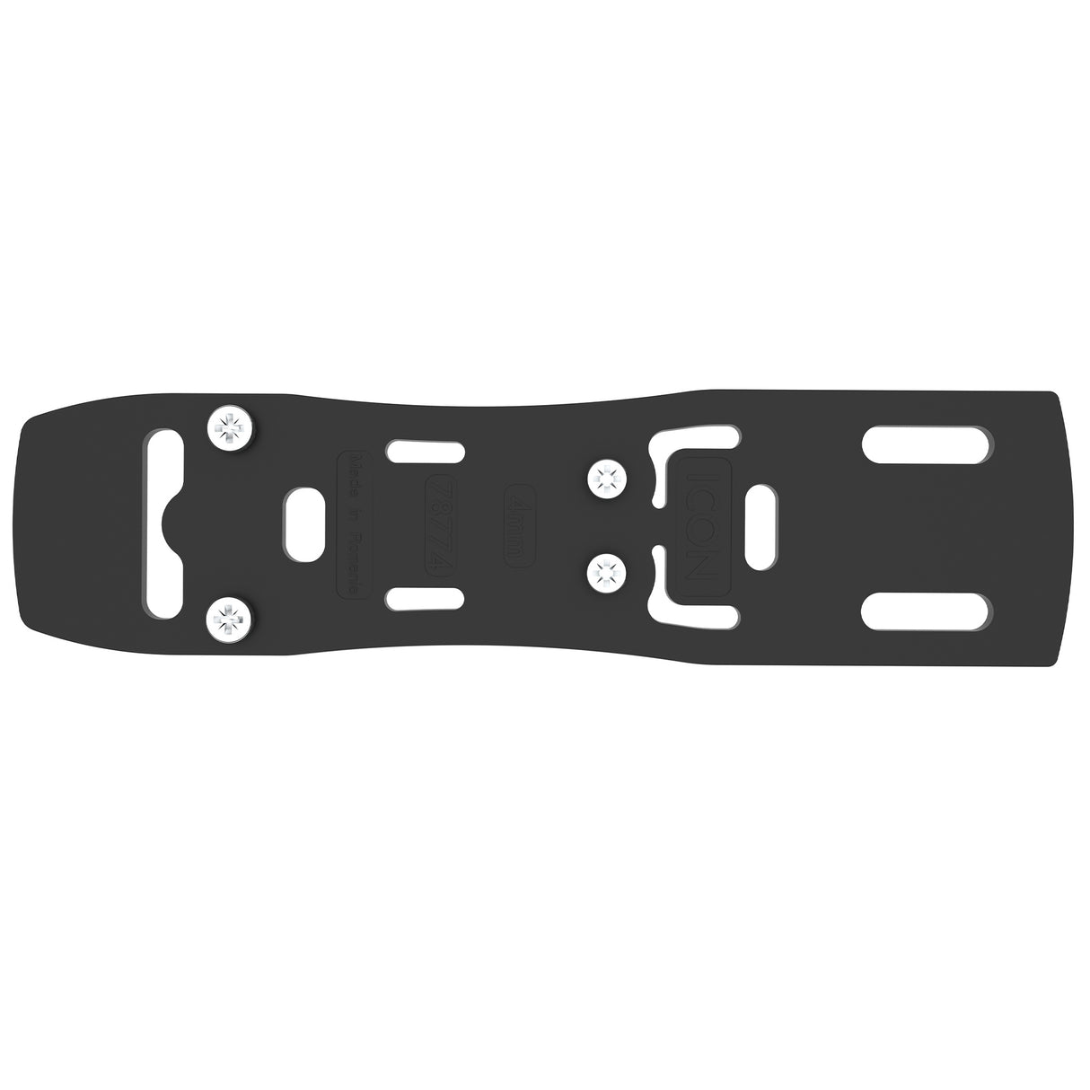 Atomic 1x2 Distance Plate Rear ICON 10/12/16 4mm