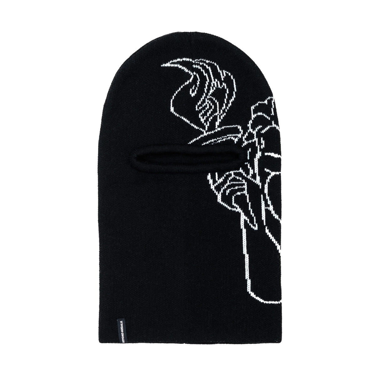 Beyond Medals Jacquard Knit Balaclava Angel