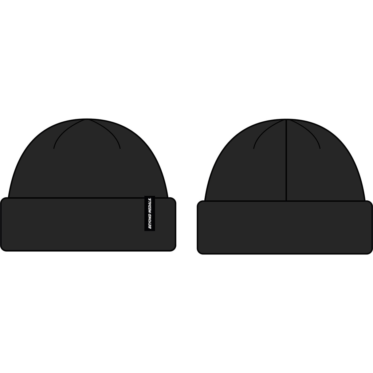 Beyond Medals Short Beanie