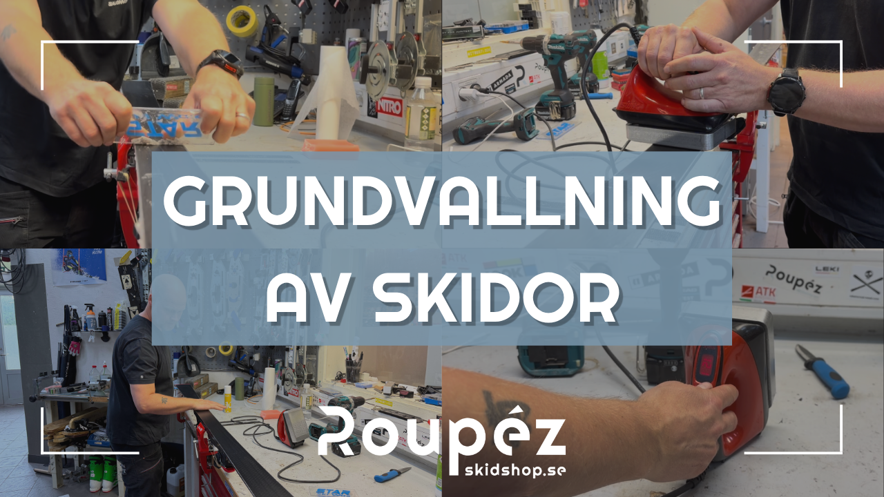 Grundvallning av skidor