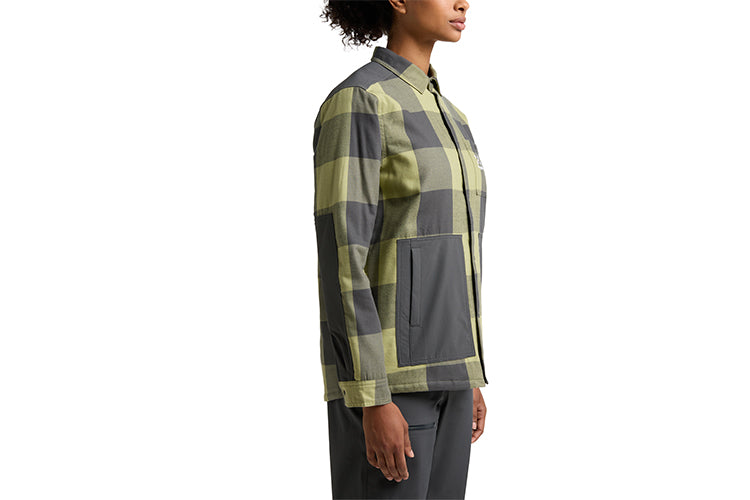 Haglöfs Insulated Timmer Shirt W Thyme Green:Magnetite 5