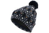 Haglöfs Mountain Jaquard Beanie Tarn Blue Pattern 1