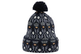 Haglöfs Mountain Jaquard Beanie Tarn Blue Pattern 2