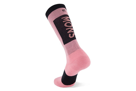 Mons Royale Atlas Merino Snow Sock Dusty Pink 2