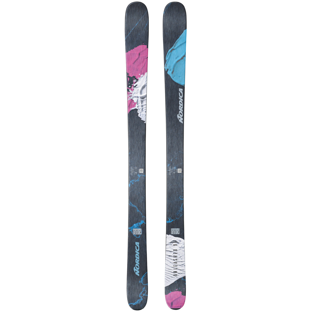 Nordica Unleashed 90 Blå/Rosa 24/25