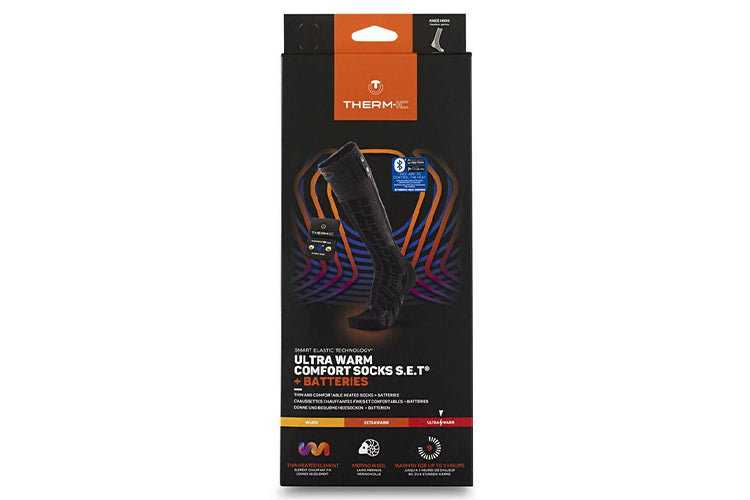 Therm-ic Ultra Warm Comfort Socks S.E.T®+ S-1400 B Black:Grey 3