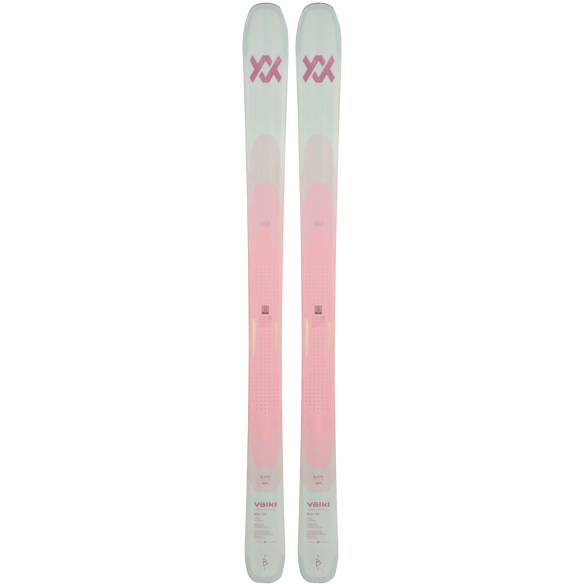 Völkl Blaze 104 Blue/Pink 24/25 | Allmountainskidor | Fri frakt!
